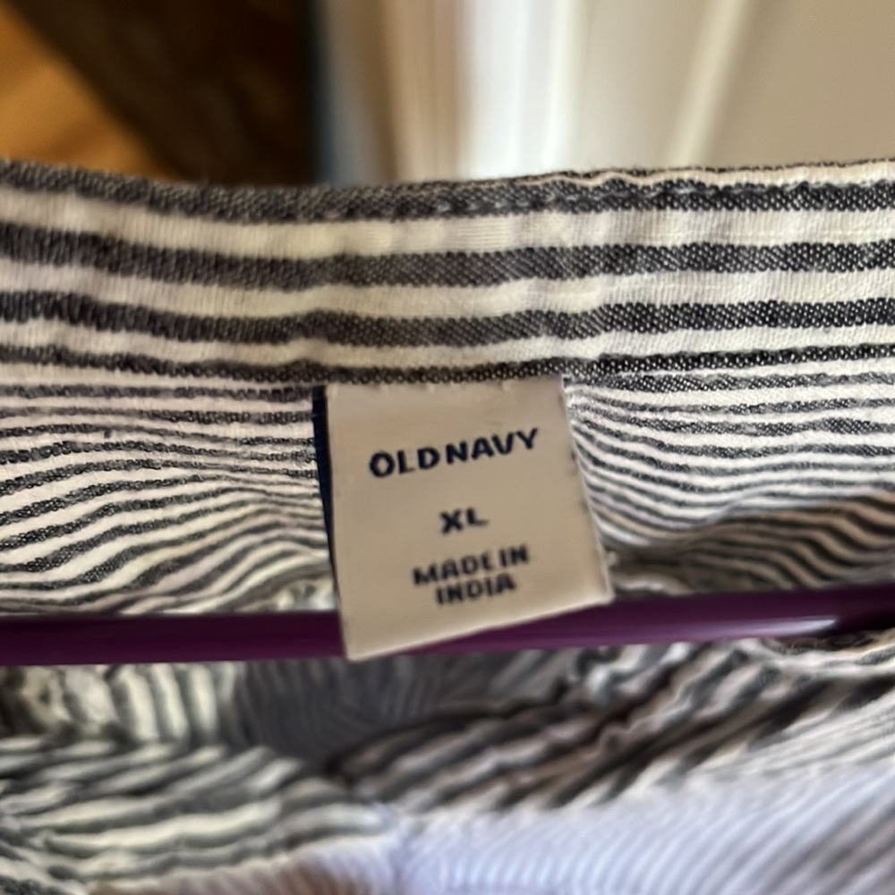 2/$10 Old Navy Striped Shirt - Picture 7 of 8